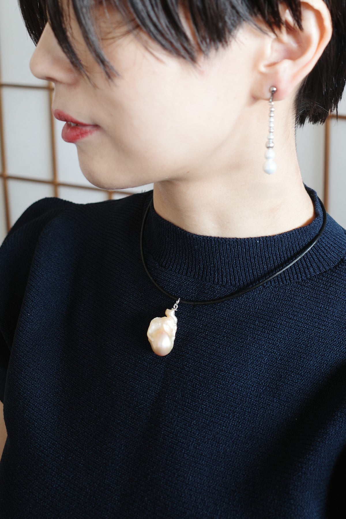 雫 pierce/earring