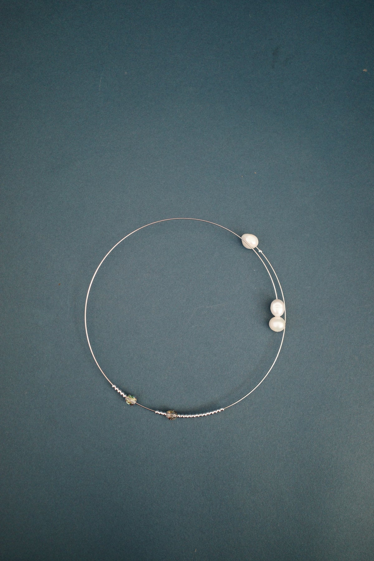 月 wire choker (2type)