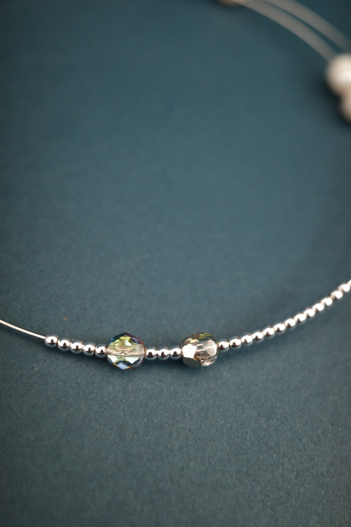 月 wire choker (2type)