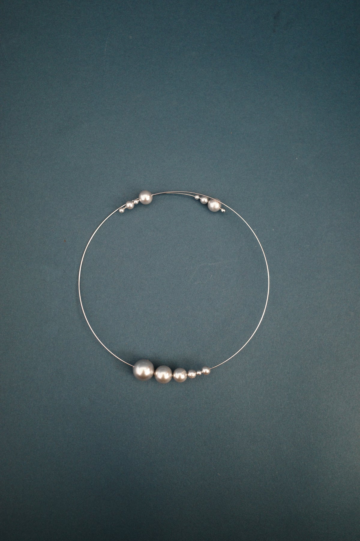 月 wire choker (2type)