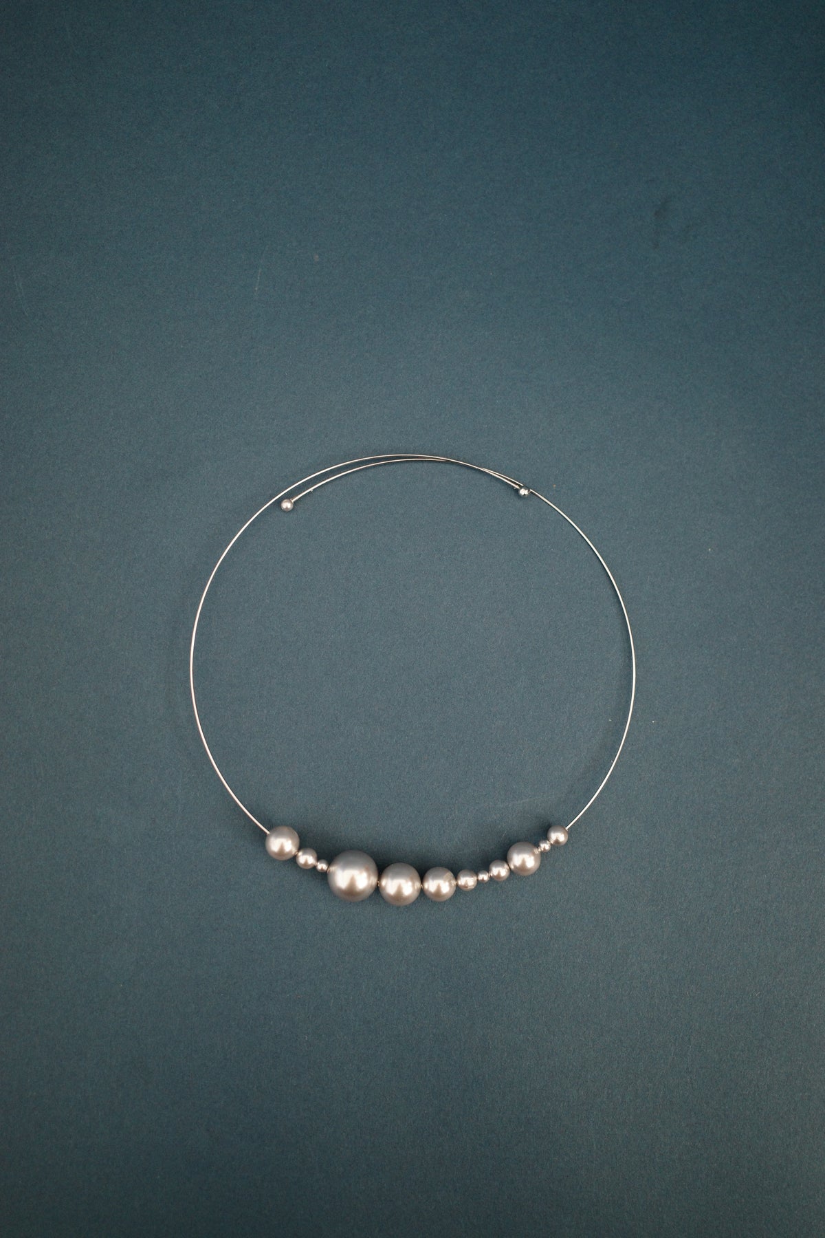 月 wire choker (2type)