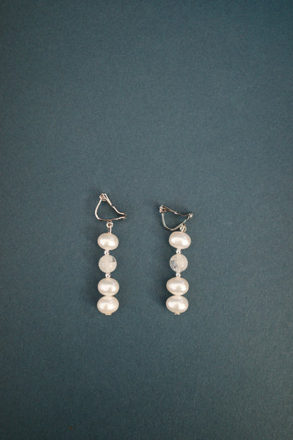 月と雫 pierce/earring