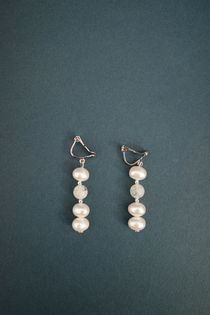 月と雫 pierce/earring