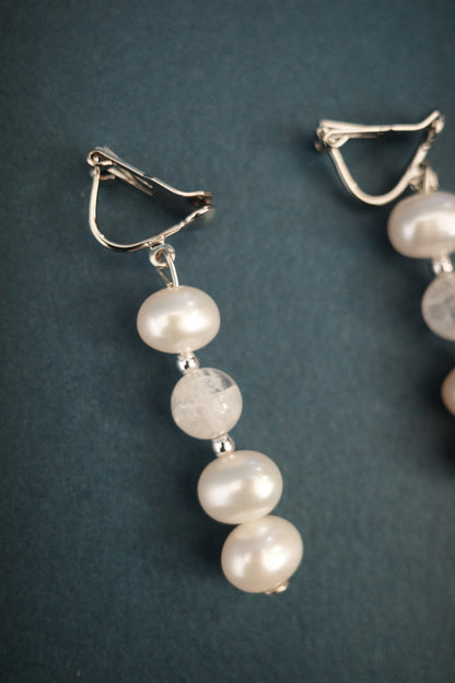 月と雫 pierce/earring
