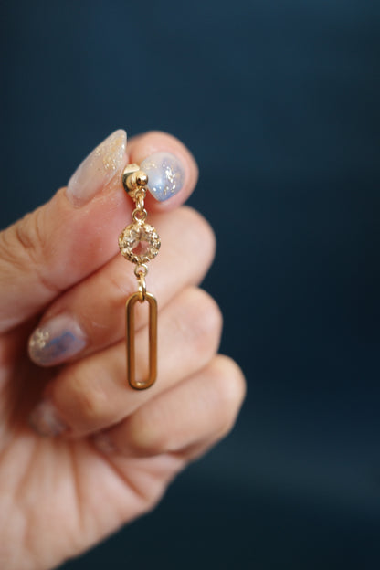 流星  pierce/earring (4color)