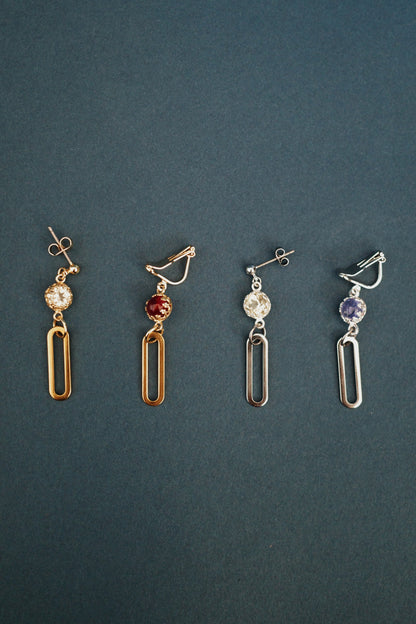 流星  pierce/earring (4color)