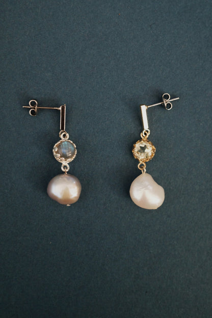 雫と星 pierce/earring (2color)