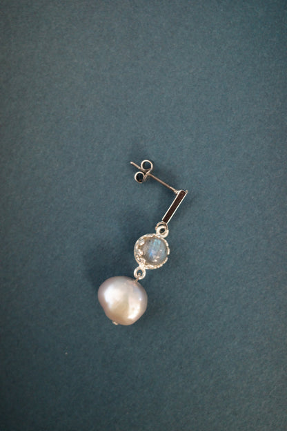 雫と星 pierce/earring (2color)