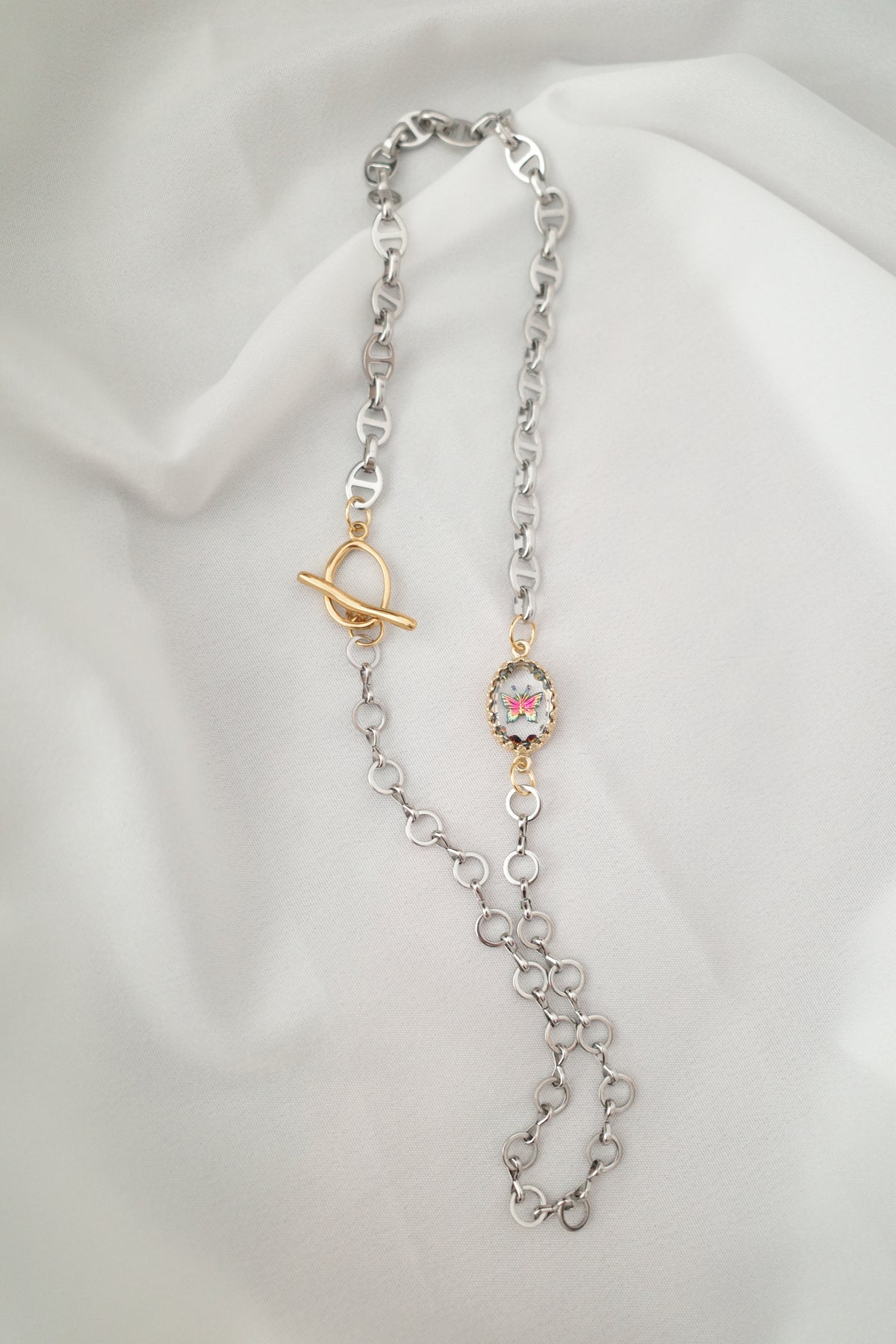 紅葉蝶 necklace-by