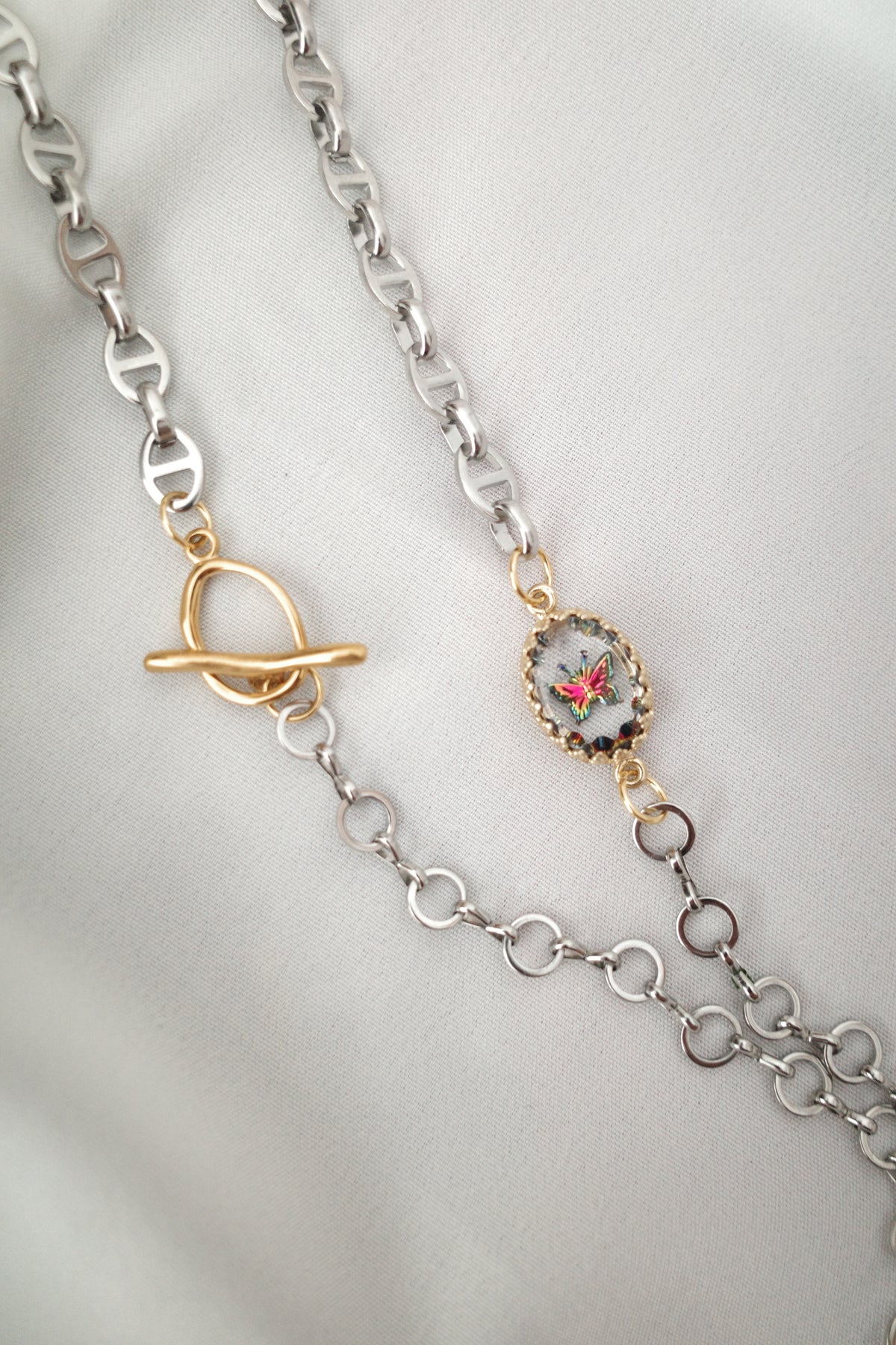 紅葉蝶 necklace-by