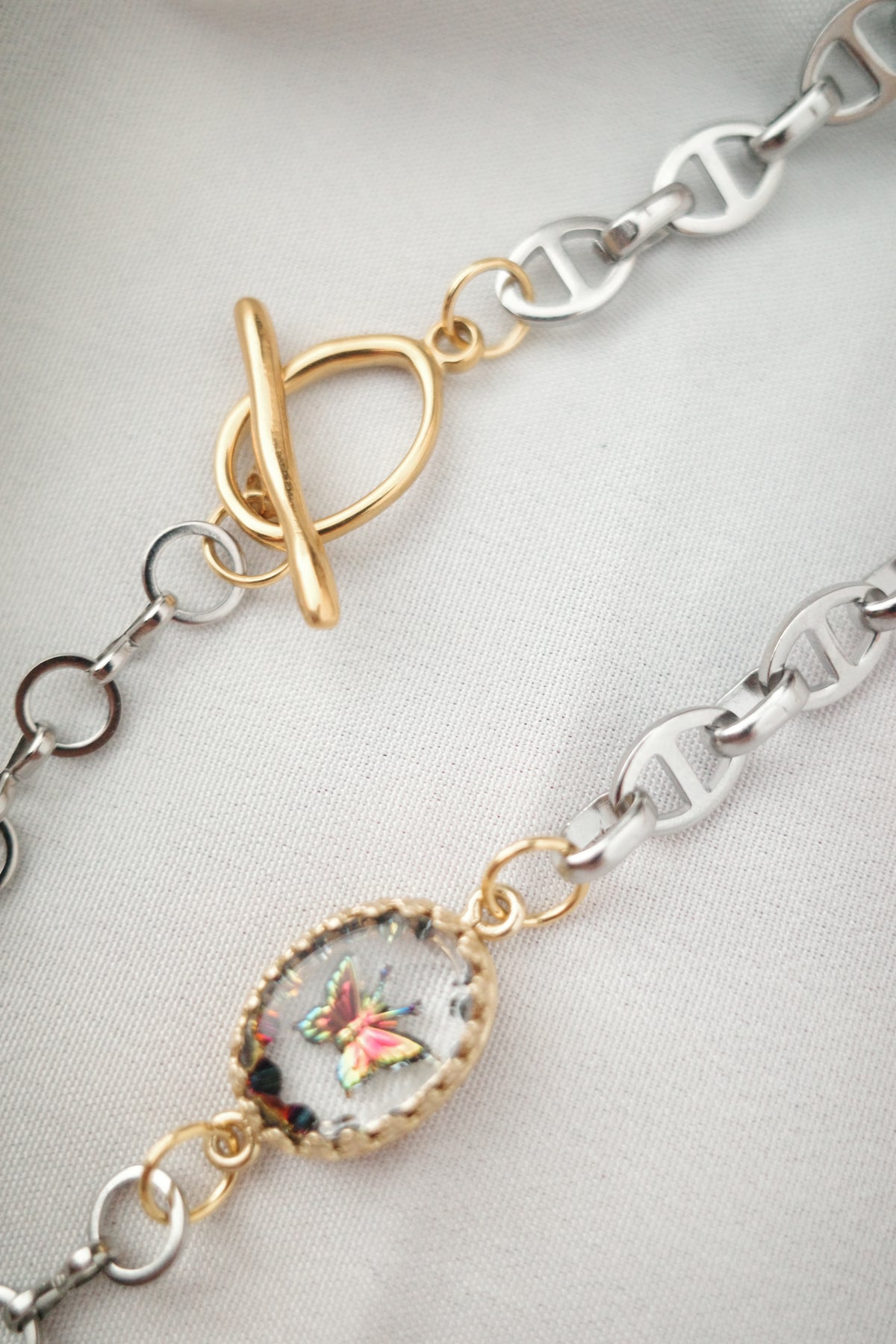 紅葉蝶 necklace-by