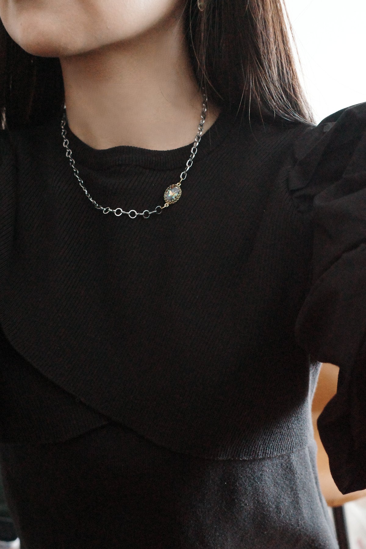 紅葉蝶 necklace-by
