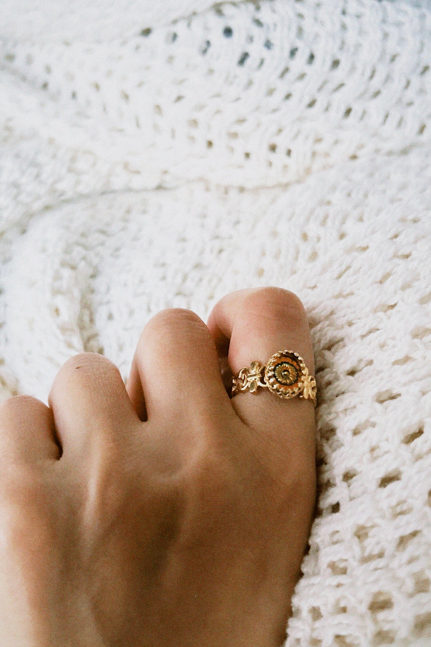 [1点]雛菊リング