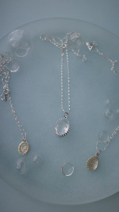 [1点]氷中薔薇 necklace